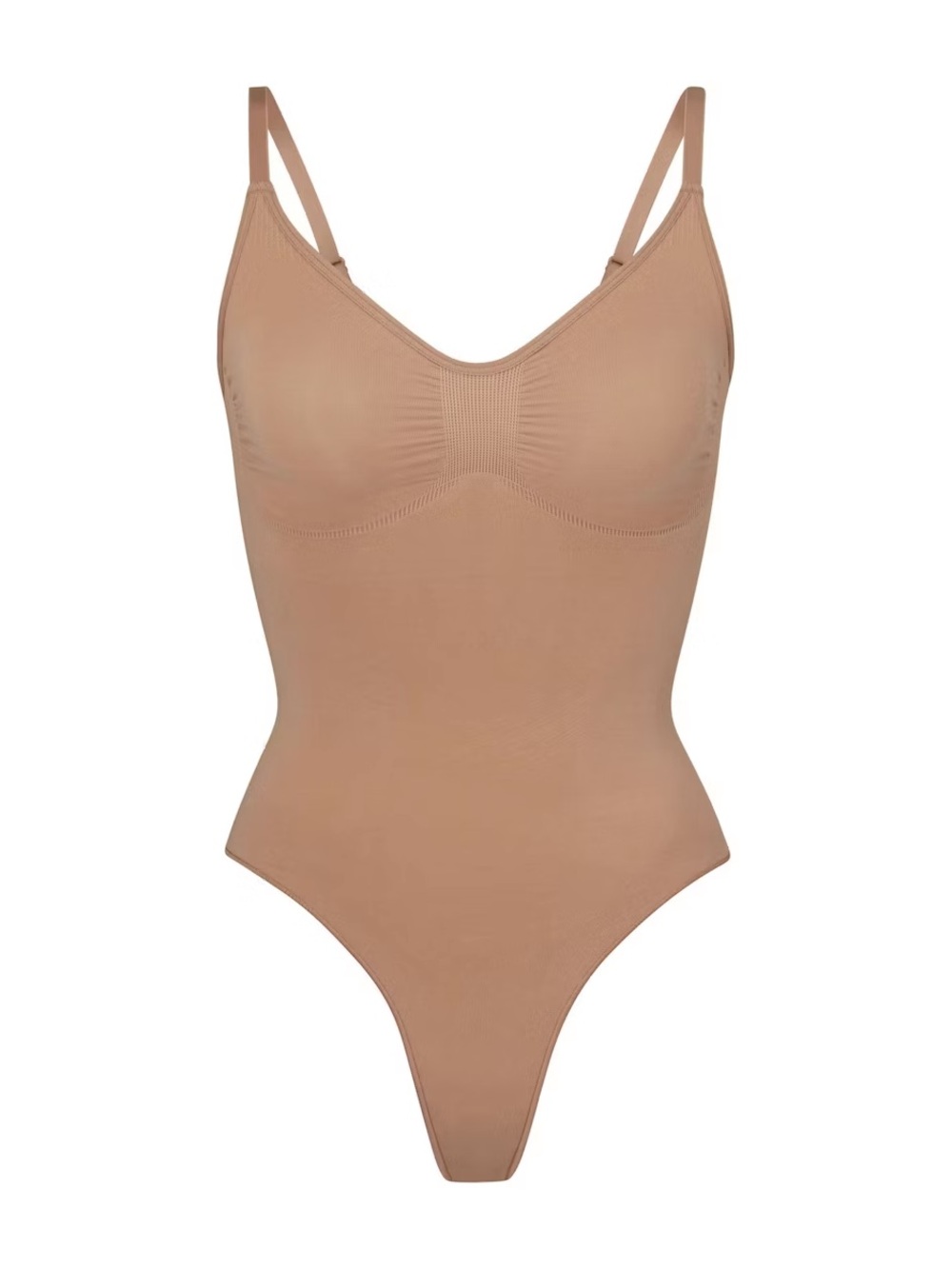 SEAMLESS SCULPT THONG BODYSUIT | SIENNA - SIENNA / M x 1